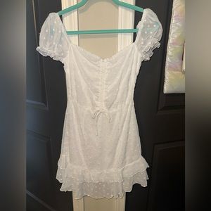 Princess Polly white mini dress
